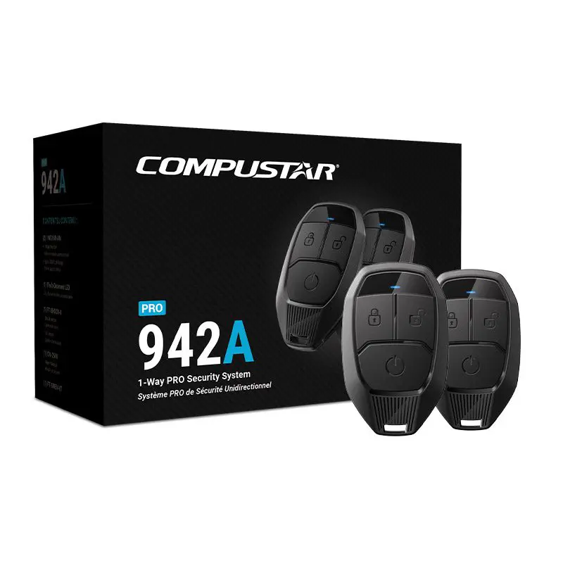 Compustar CSP942-A Pro All-in-One 1-Way Security System - Quality Auto ...